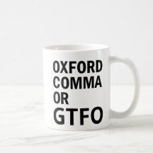 Vírgula de Oxford ou GTFO