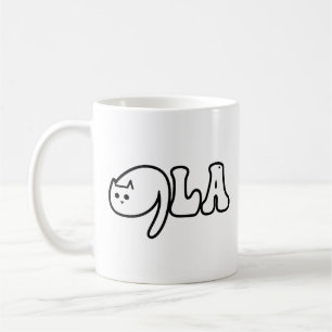 Caneca De Café Vírgula La Cat Ladies for Kamala