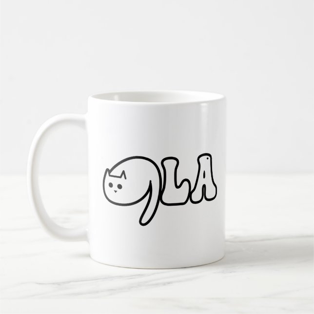 Caneca De Café Vírgula La Cat Ladies for Kamala (Esquerda)