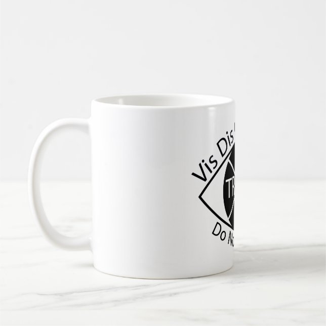 Caneca De Café Vis Dis Não Reeleger Mug (Esquerda)