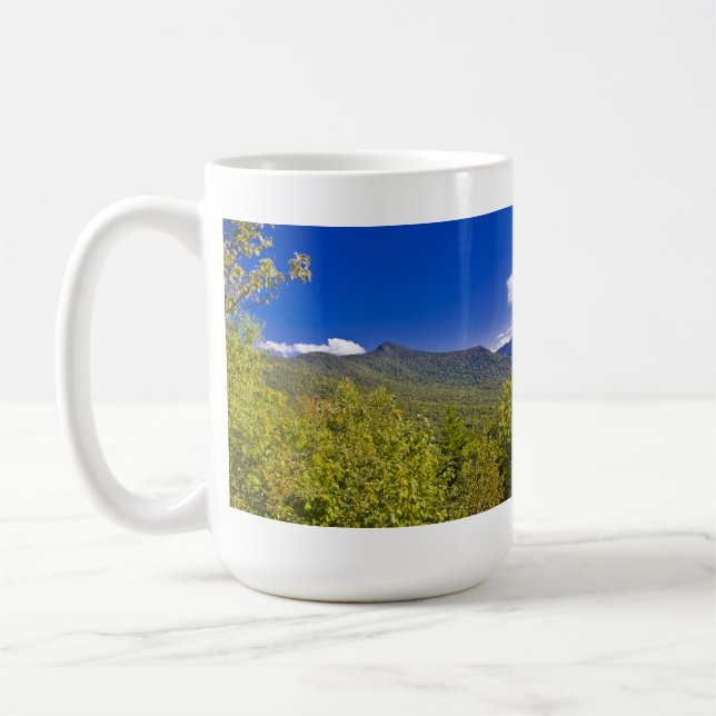 Caneca De Café Visão de Trilha de Vermont Frost (Esquerda)