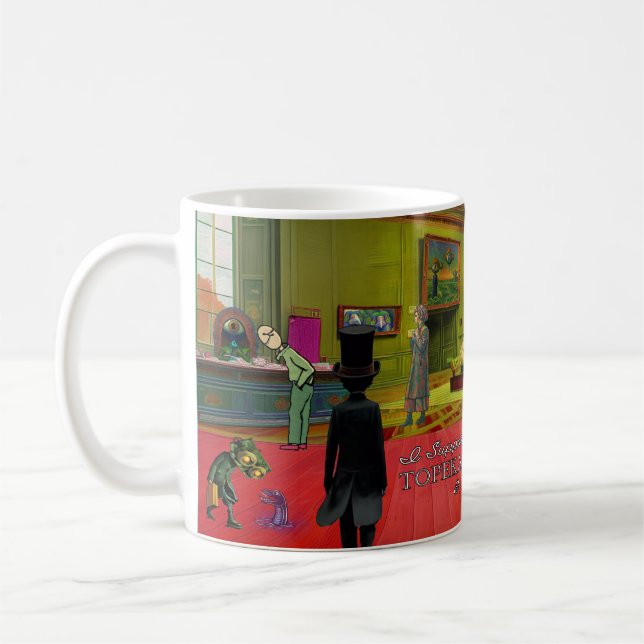 Caneca De Café Visão do lobby Mug (Esquerda)