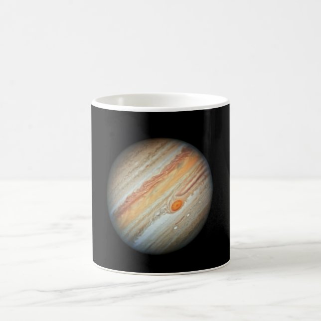 Caneca De Café Visão do Planeta Júpiter (Telescópio Hubble) (Centro)