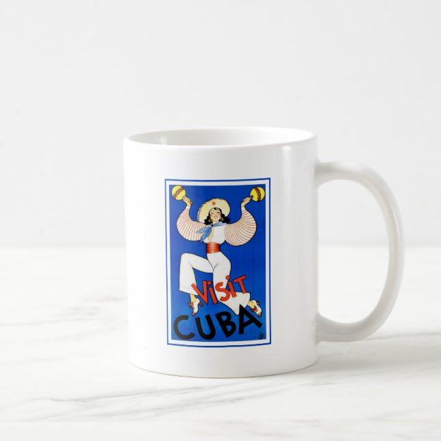 Caneca De Café Visita Cuba (Direita)
