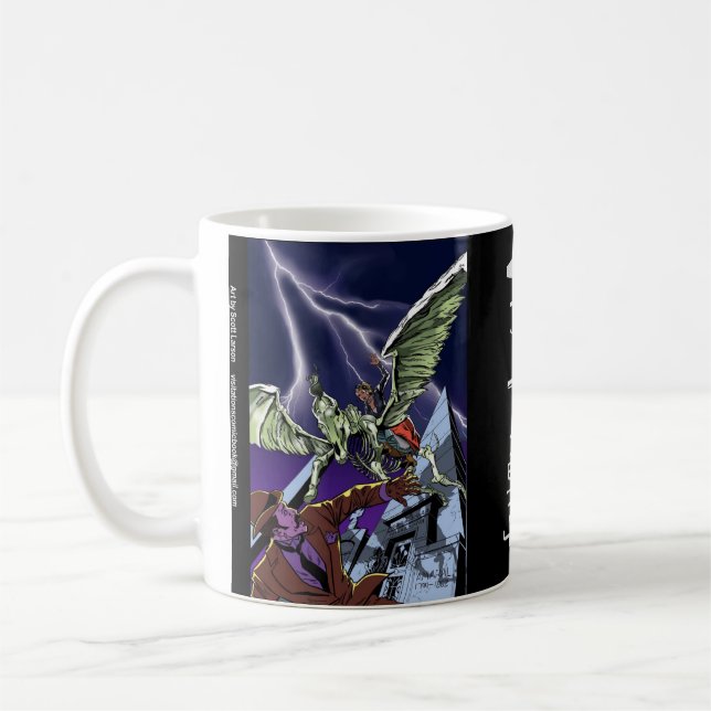 Caneca De Café Visitações Comic's Nellie & Kincaid (Esquerda)