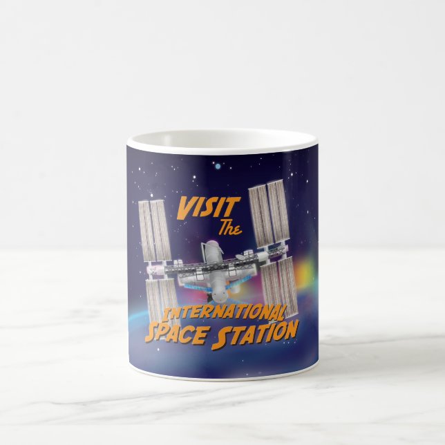 Caneca De Café Visite a Estação Espacial Internacional (Centro)