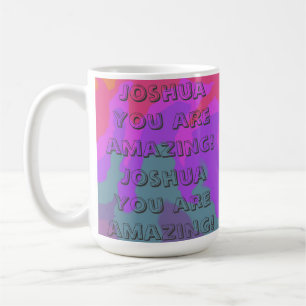 Caneca De Café Vislumbre uma imagem positiva e positiva