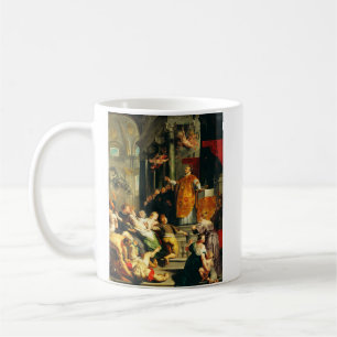 Caneca De Café Visões de Inácio por Peter Paul Rubens