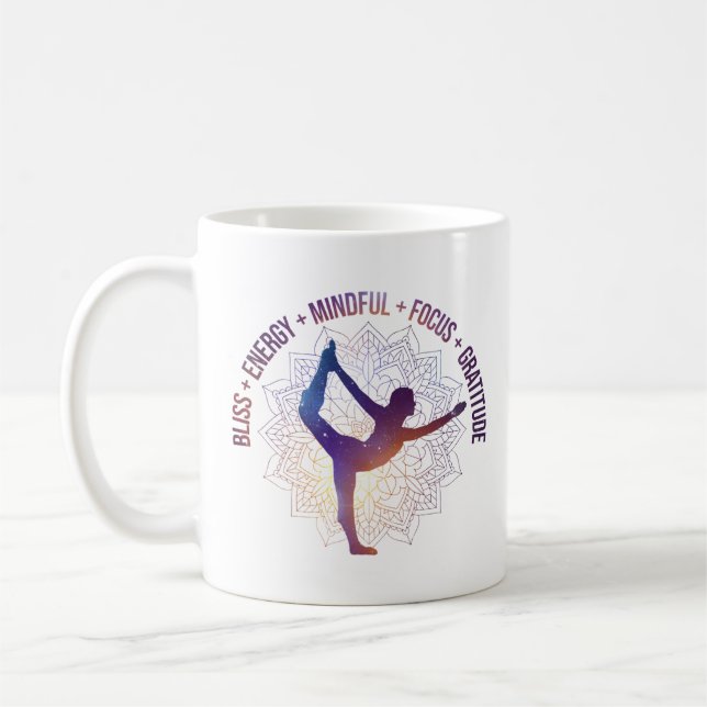 Caneca De Café visões inspiradoras de atitude positiva (Esquerda)