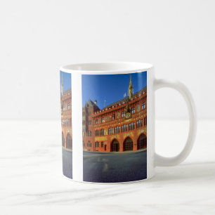 Caneca De Café Vista da câmara municipal de Basileia, suiça