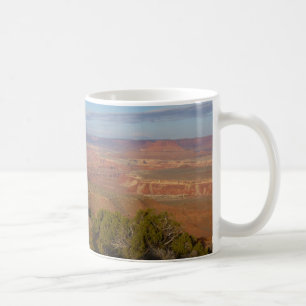 Caneca De Café Vista de Canyonlands do Grand View Point Trail