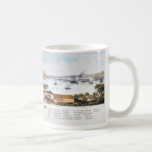 Caneca De Café Vista de San Francisco, 1849