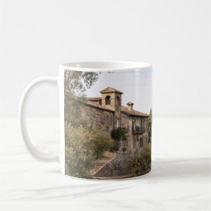 Caneca De Café Vista de uma vila perto de Toledo, Espanha