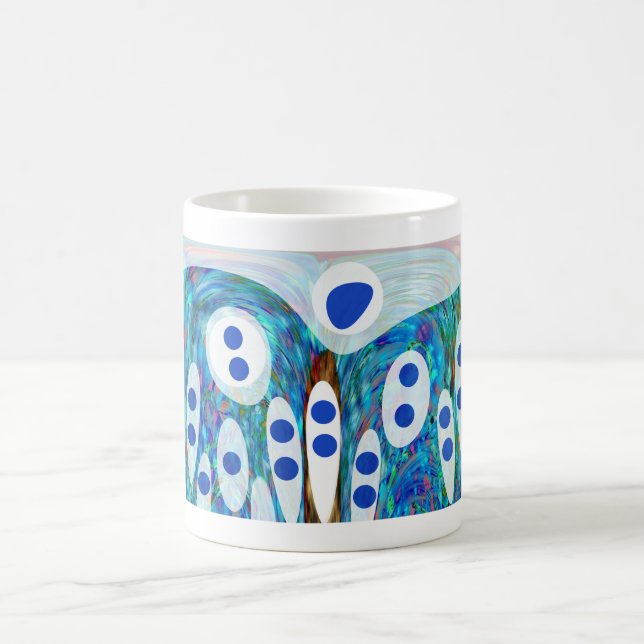 Caneca De Café Vista de Verão (Centro)