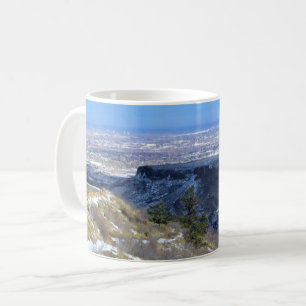 Caneca De Café Vista de Windy Saddle Park, Ouro, Colorado