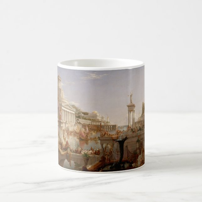 Caneca De Café Vista do Império Romano (Consumo do Império) (Centro)