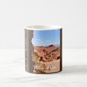 Caneca De Café Vista interna da cabine do Vale do Fogo     