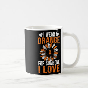 Caneca De Café Vista Laranja Para Alguém Que Eu Adoro A Consciênc