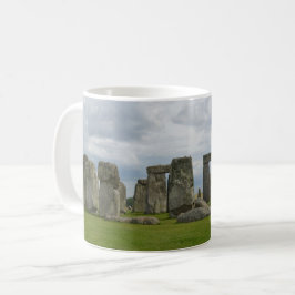 Caneca De Café Vista Panorâmica de Stonehenge