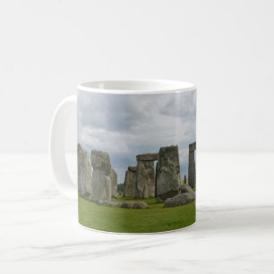 Caneca De Café Vista Panorâmica de Stonehenge