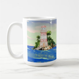 Caneca De Café Vista para o oceano