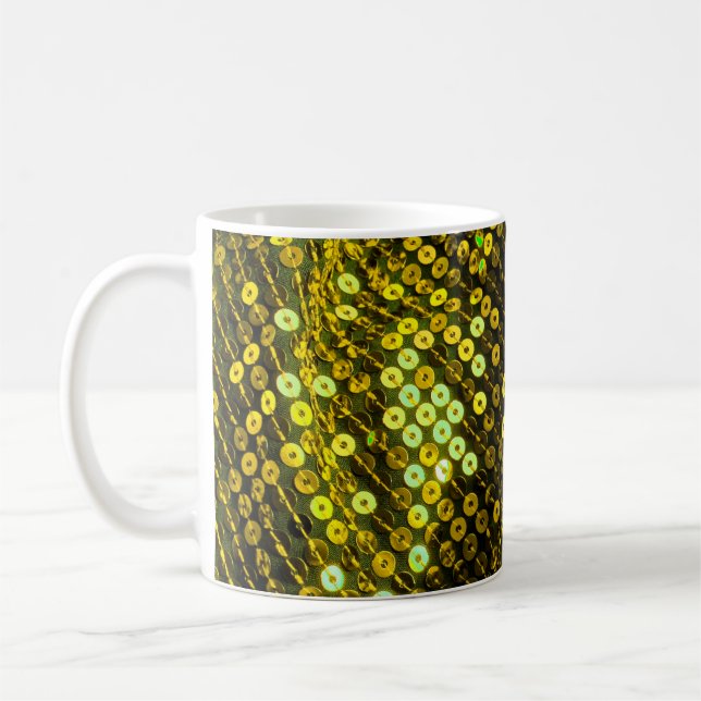 Caneca De Café Vista têxtil sequenciada no estilo 80s. (Esquerda)