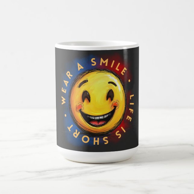 Caneca De Café Vista um sorriso (Centro)