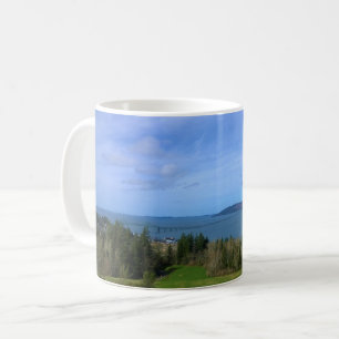 Caneca De Café Vistas da Coluna Astoria, Oregon