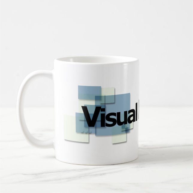 Caneca De Café Visual DOS 2024 Mug (Esquerda)