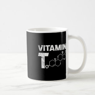Caneca De Café Vitamina T Testosteron Bodybuilding Gym Malhação T