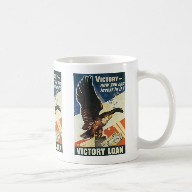 Caneca De Café Vitória - Agora Você Pode Investir Nela! (Direita)