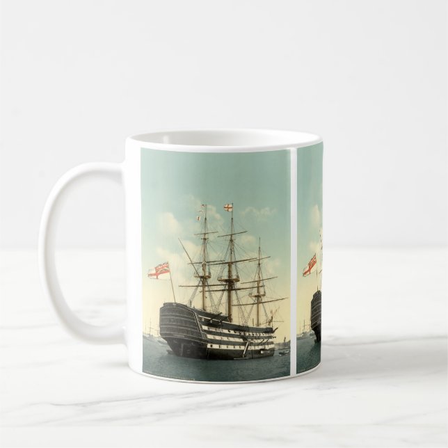 Caneca De Café Vitória do HMS de Nelson (Esquerda)