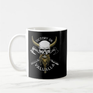 Caneca De Café Vitória Ou Valhalla
