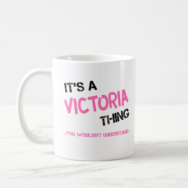 Caneca De Café Vitória que você não entenderia o nome (Esquerda)