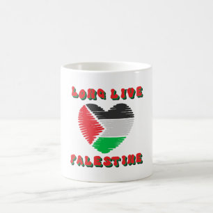 Caneca De Café Viva a Palestina