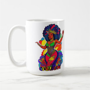 Caneca De Café Viva A Rainha Da Galáxia