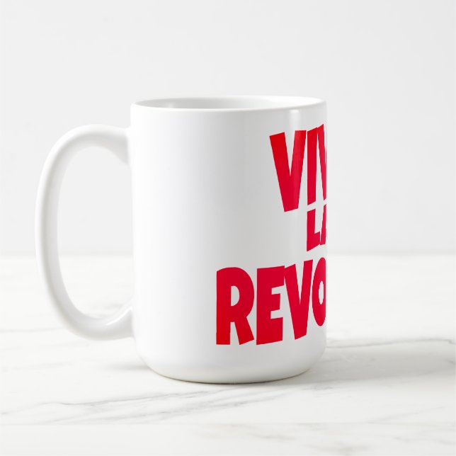 Caneca De Café Viva A Revolução (Esquerda)