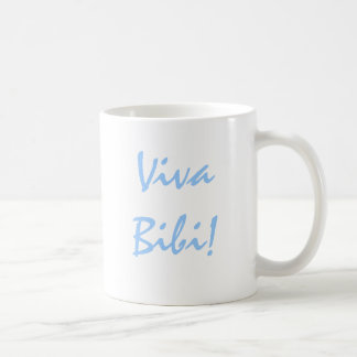 Caneca De Café Viva Bibi! Pró-Israel Café Mug