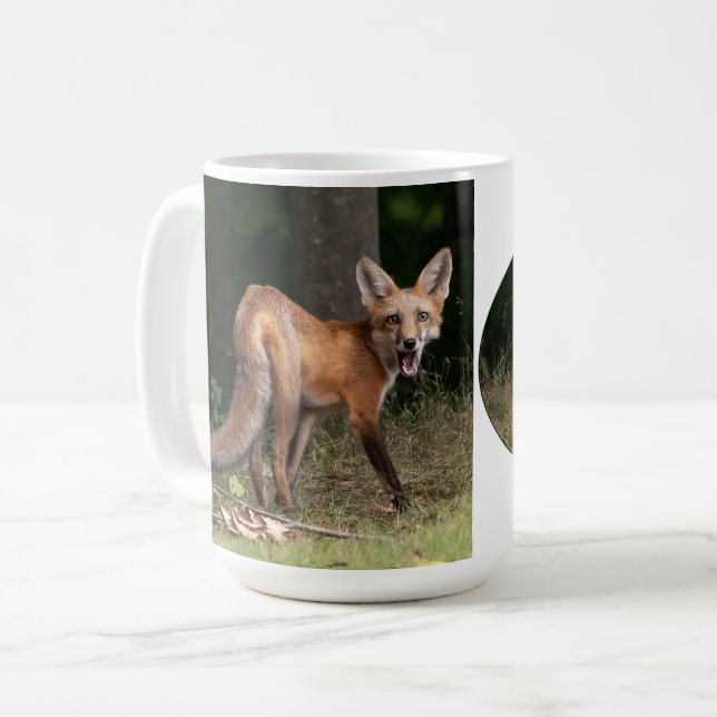 Caneca De Café Viva com espírito (Frente Esquerda)
