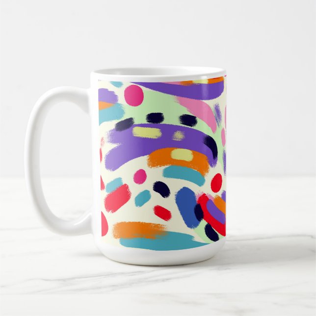 Caneca De Café Viva Cores! (Esquerda)