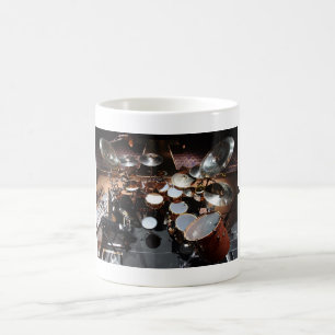 Caneca de café viva da foto do equipamento de Tod