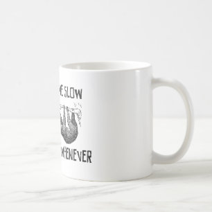 Caneca De Café Viva lento, morra sempre que