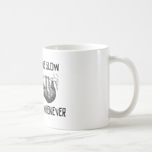 Caneca De Café Viva lento, morra sempre que (Direita)