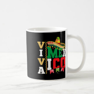 Caneca De Café Viva México Para O Dia Da Independência Mexicana E