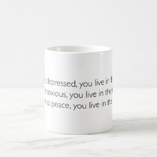 Caneca De Café Viva nas citações inspiradores atuais