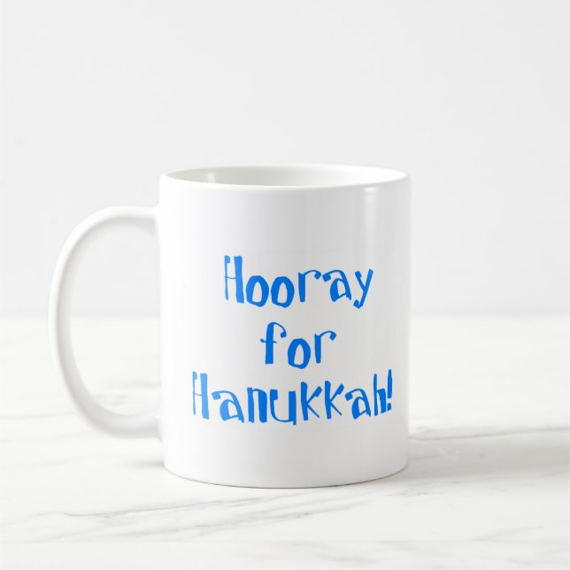 Caneca De Café Viva o Hanukkah (Esquerda)