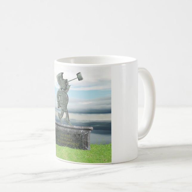 Caneca De Café “Viva o legítimo Departamento de Parques” (Frente Esquerda)