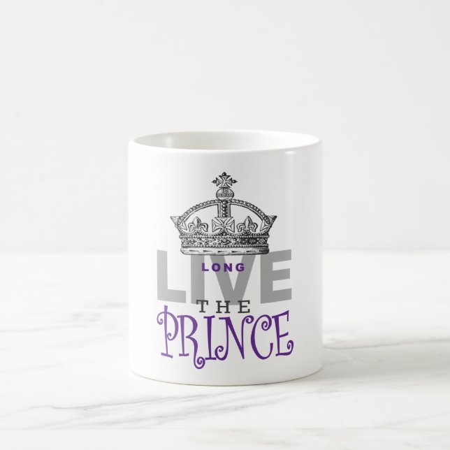 Caneca De Café Viva o PRINCE! (Centro)