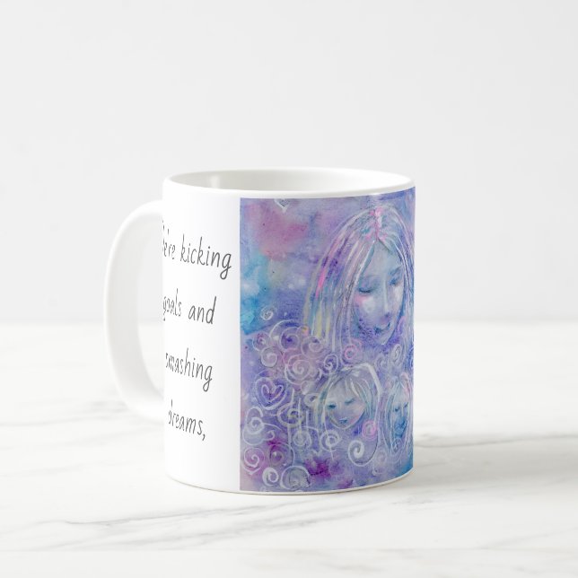 Caneca De Café Viva por Eles  (Frente Esquerda)