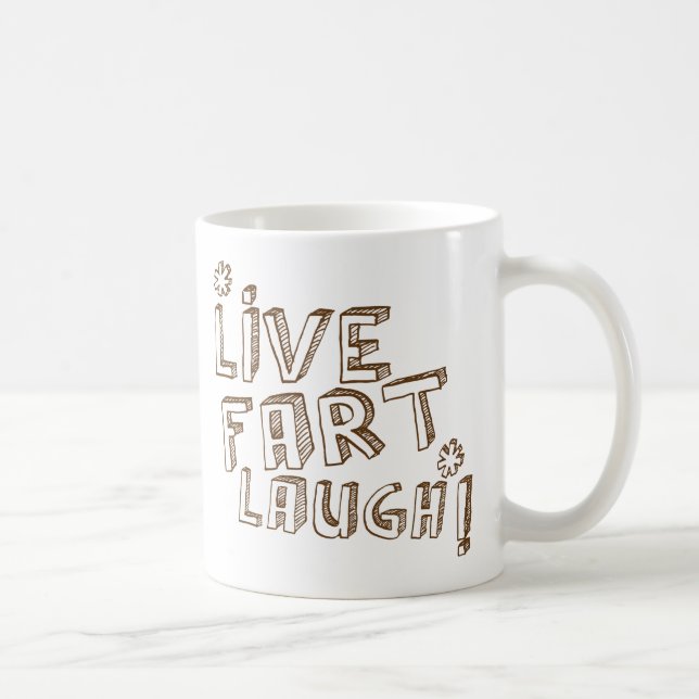 CANECA DE CAFÉ *VIVE FART RINHA! (Direita)